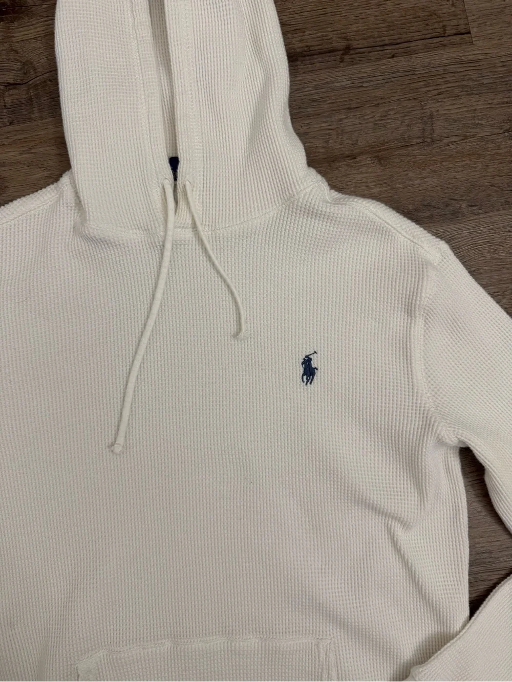 Polo Ralph Lauren • Waffle Knit Hooded Pullover